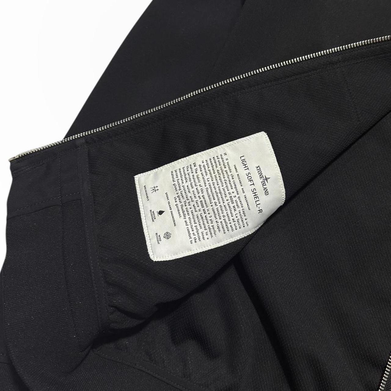 Stone Island Light Soft Shell Jacket | Medium, Black
