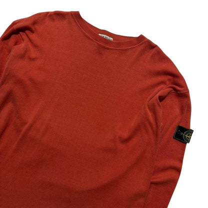 Stone Island Red Pullover Jumper