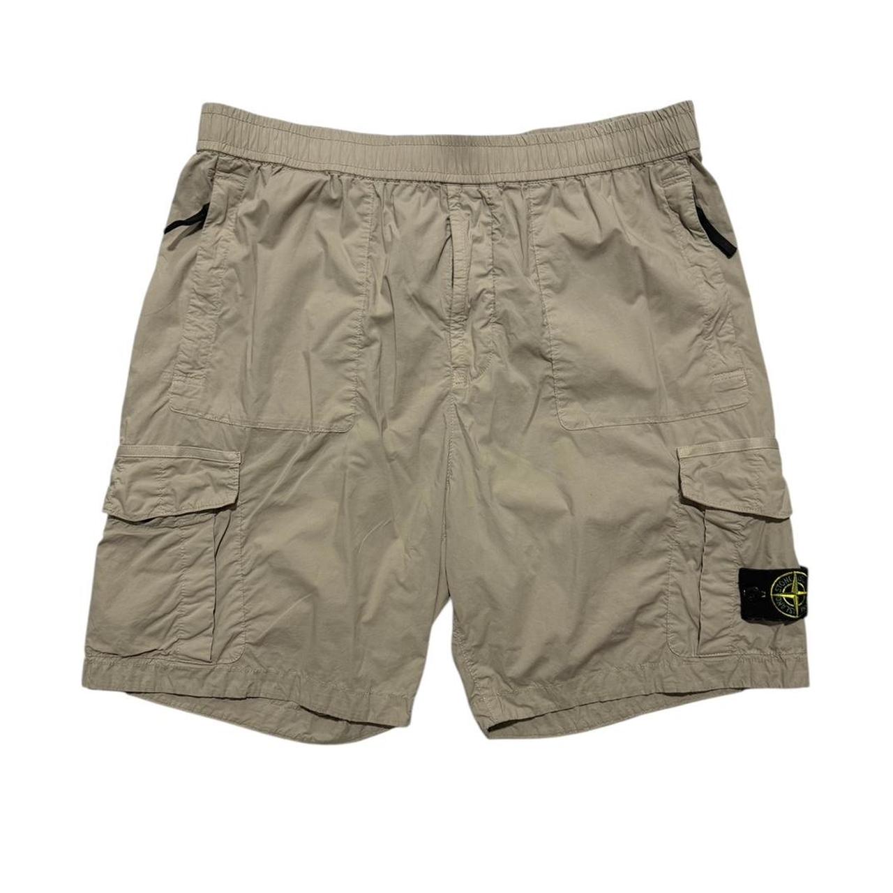 Stone Island Beige Shorts | W36, Beige