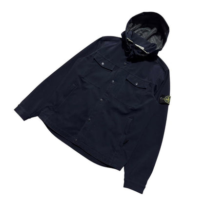 Stone Island Navy Soft Shell Jacket