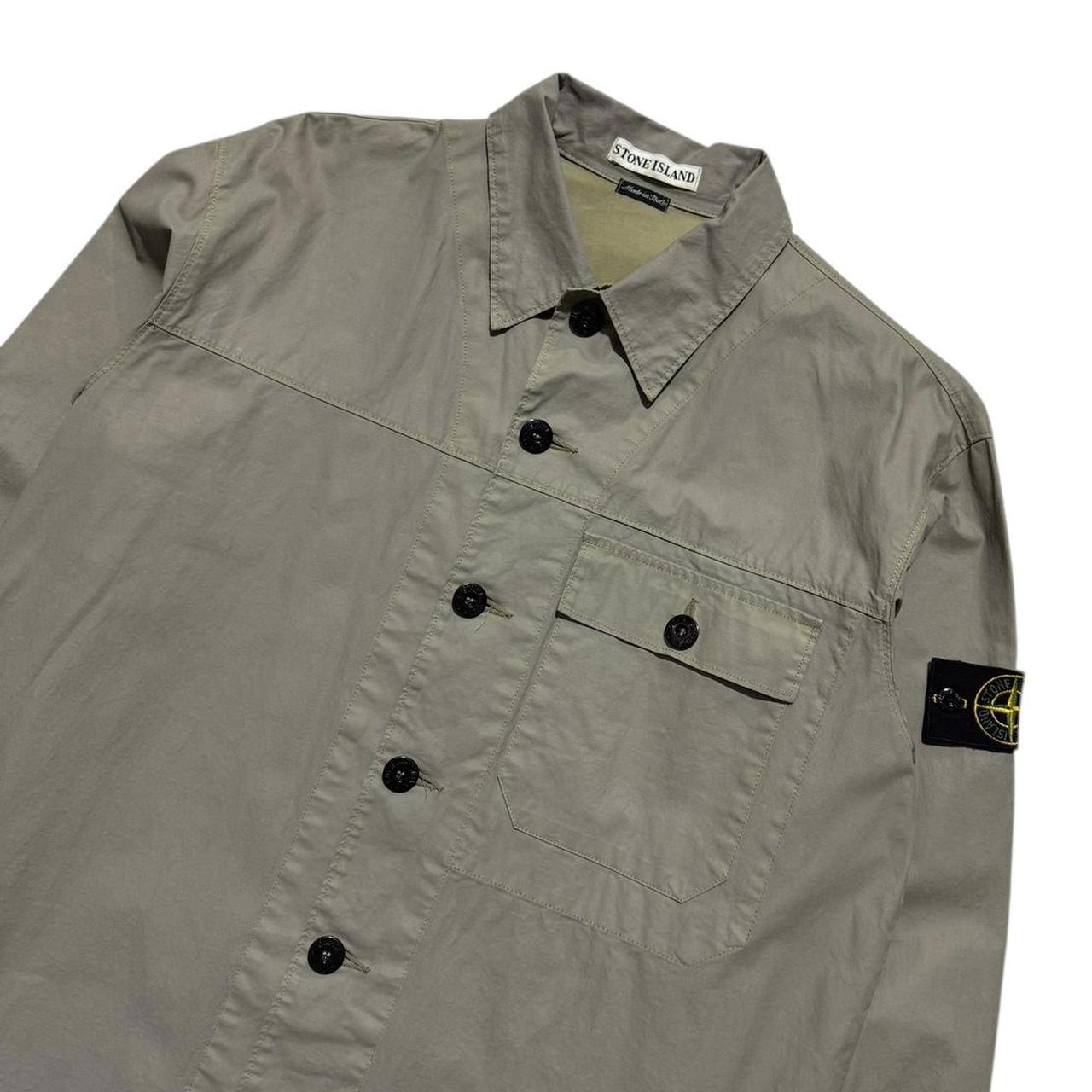 Stone Island S/S 2000 Overshirt | Medium, Khaki