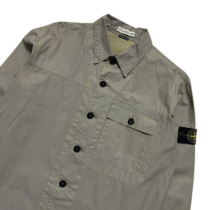 Stone Island S/S 2000 Overshirt | Medium, Khaki