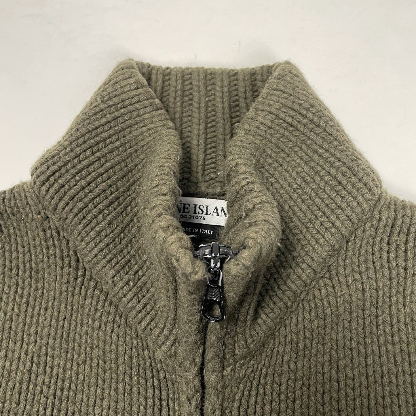 Vintage Stone Island President Knit, Size XL | O/S, Green