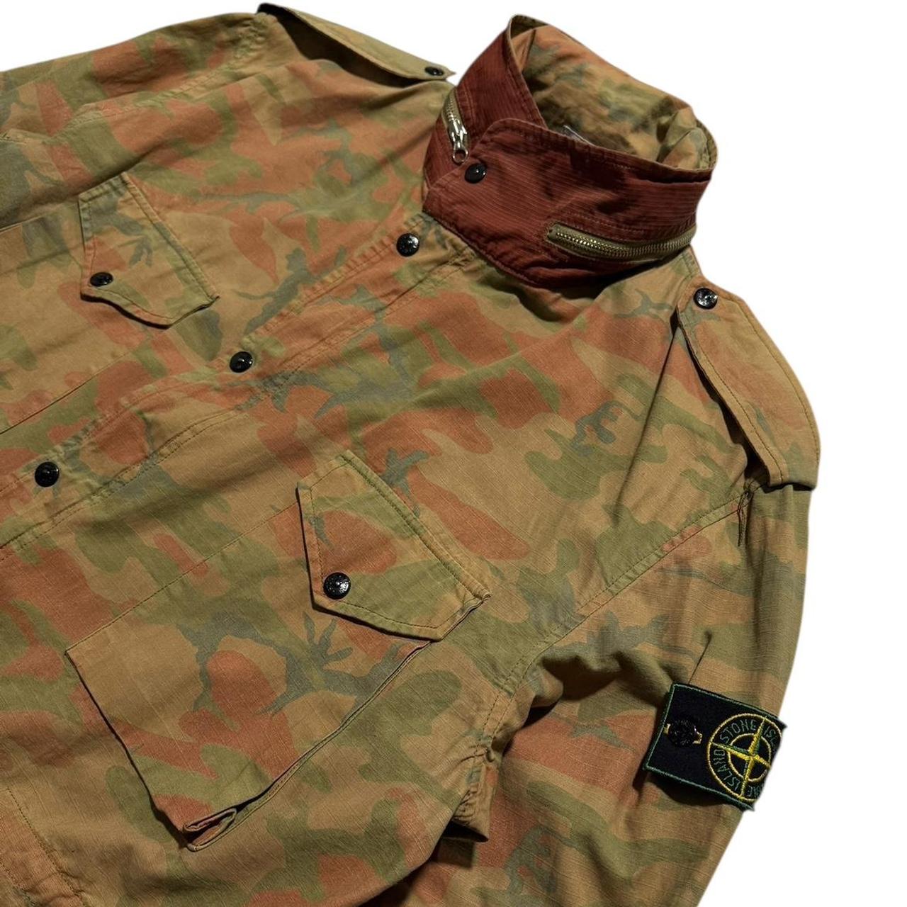 Stone Island S/S 1990 Ice Camo Field Jacket