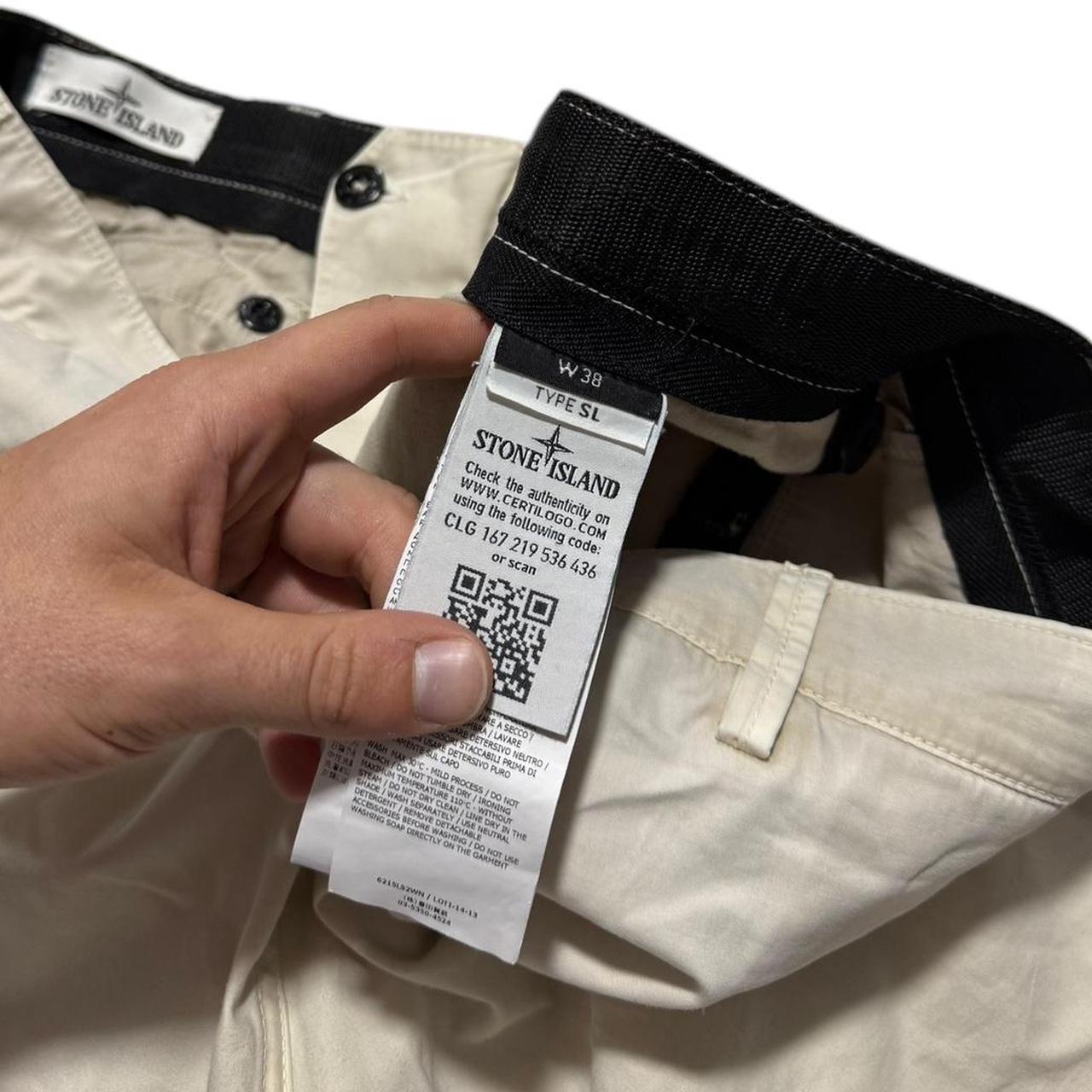 Stone Island Canvas Shorts