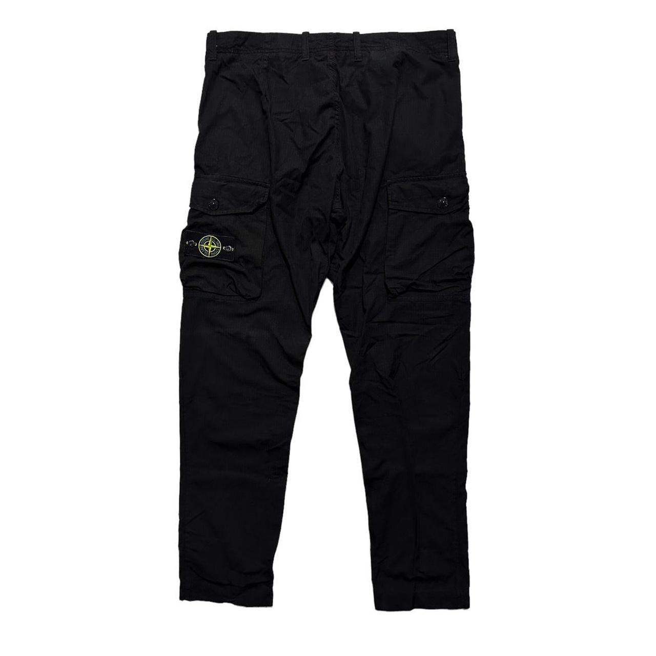 Stone Island Black Combat Cargos