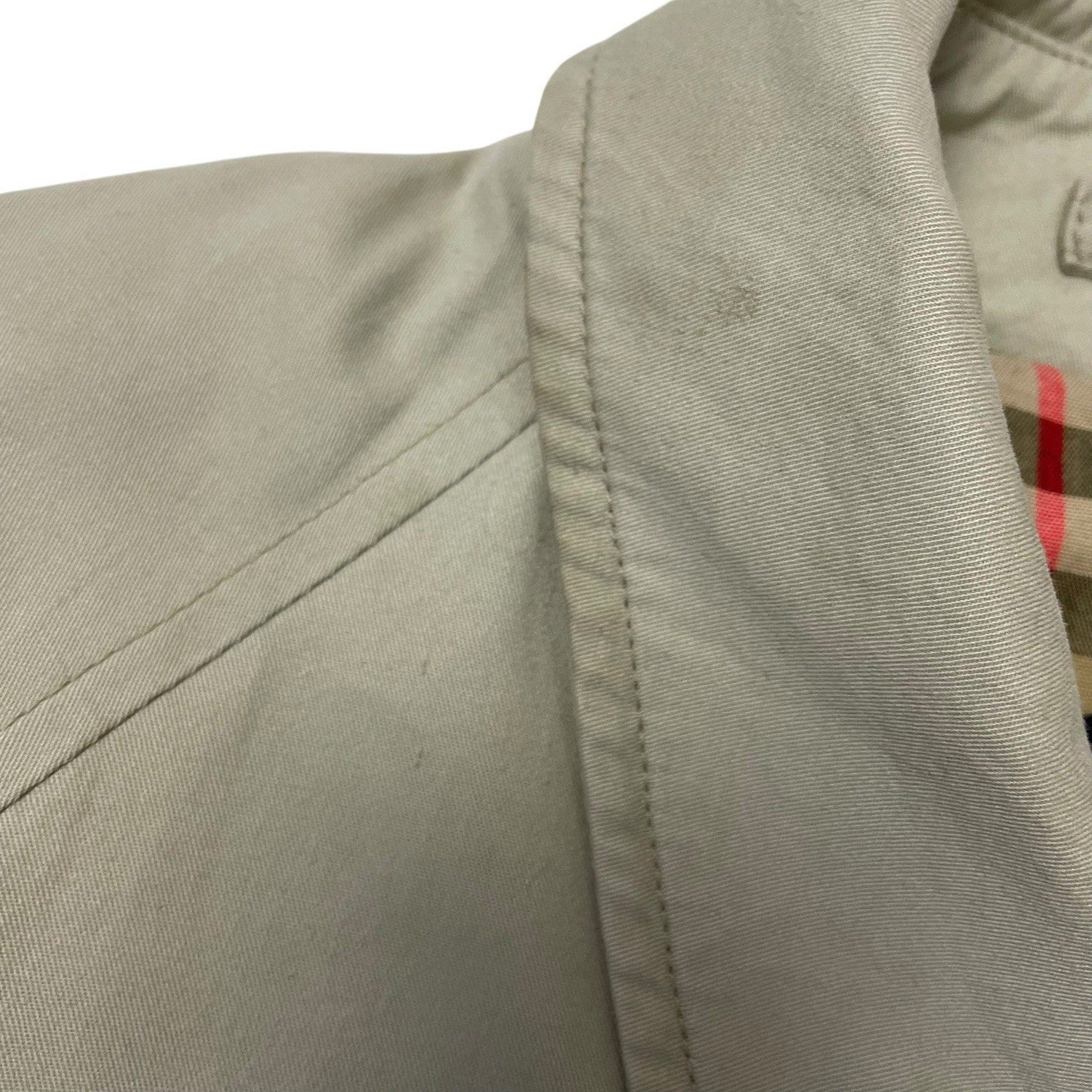 Vintage Burberry Nova Check Crest Harrington Jacket, Size Medium | O/S, Red