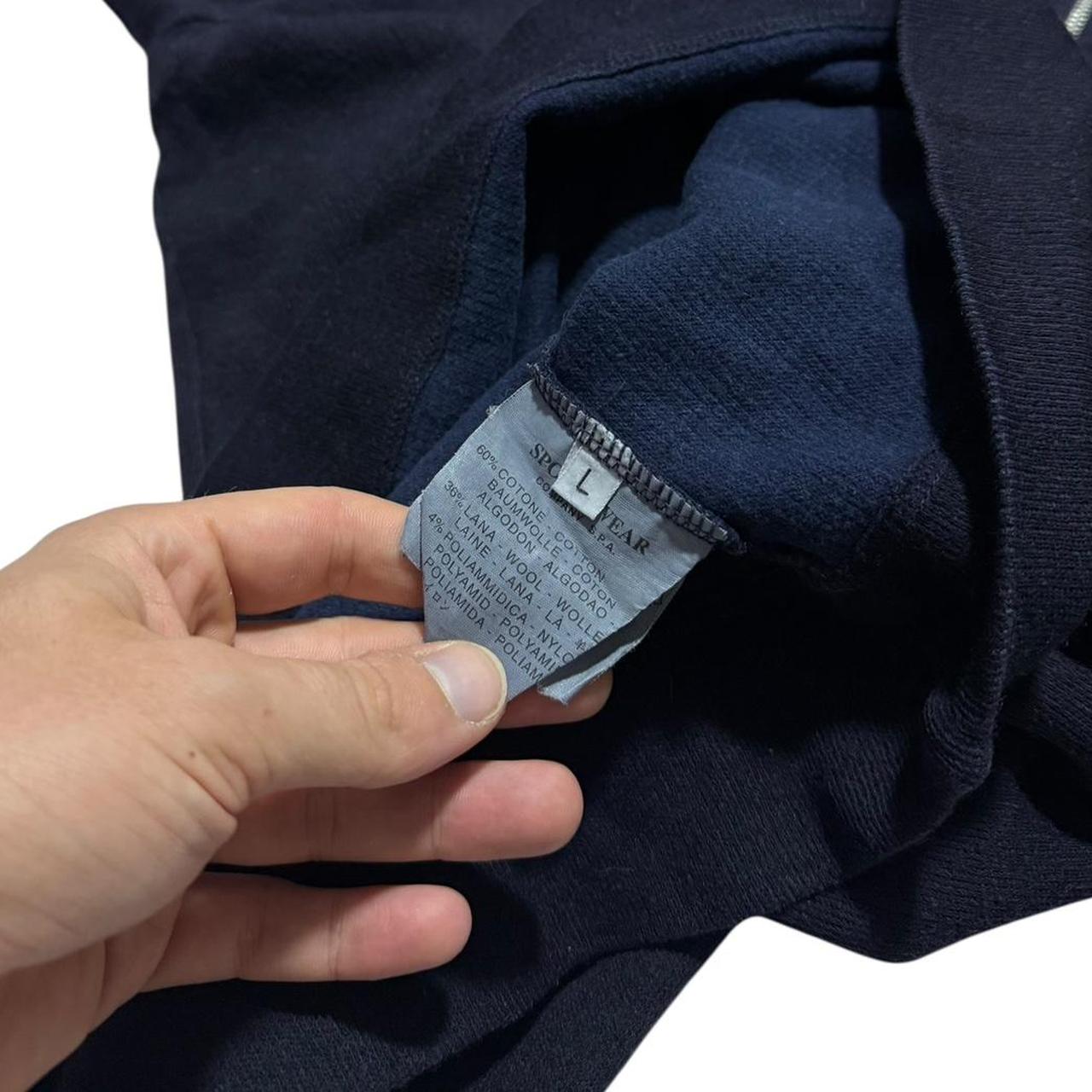 Stone Island Wool Zip Down Pullover