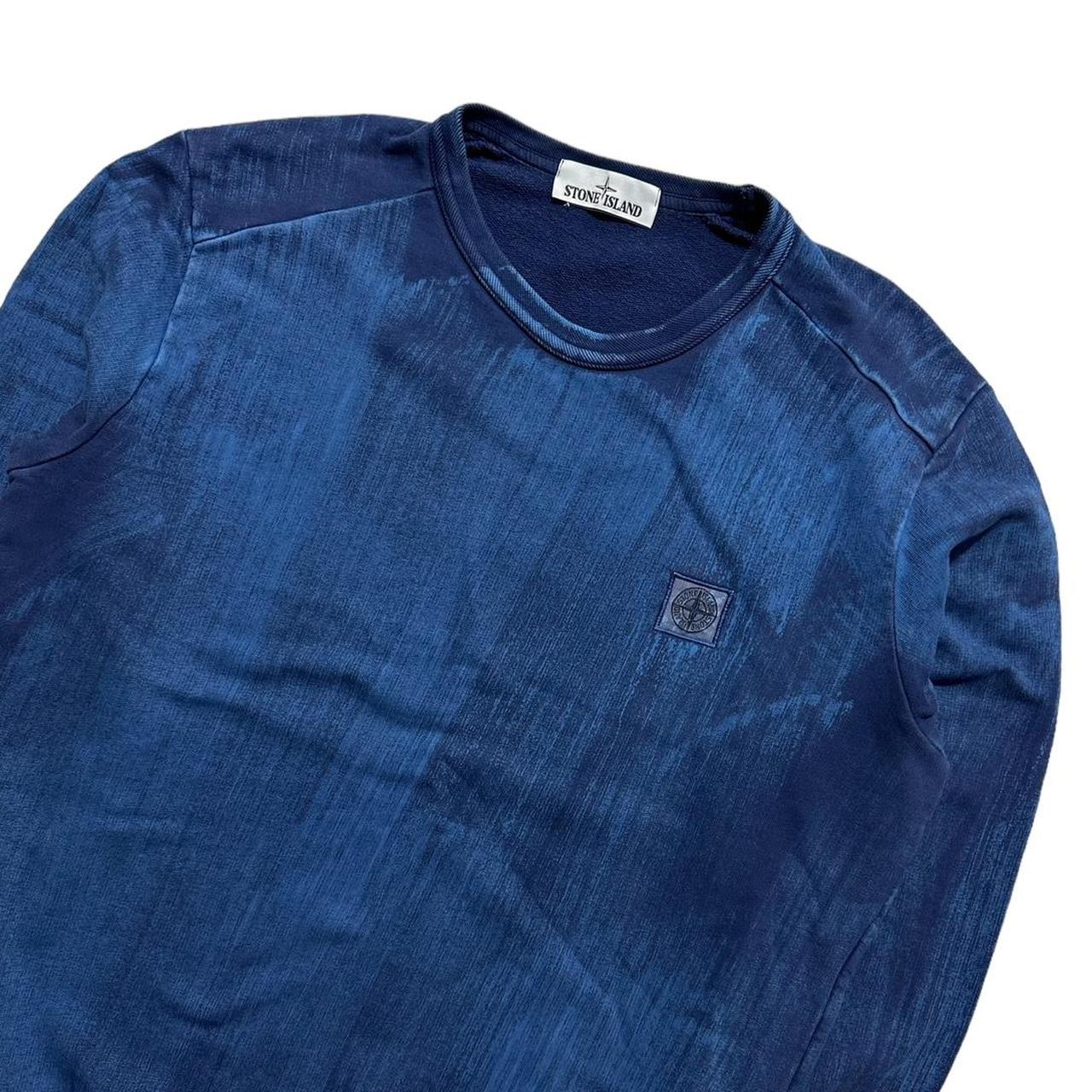 Stone Island Hand Corrosion Pullover Crewneck