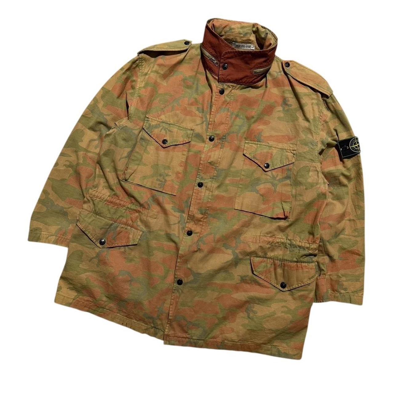 Stone Island S/S 1990 Ice Camo Field Jacket