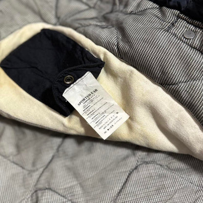 Stone Island A/W 2003 Nylon Trench Jacket | XXL, Black
