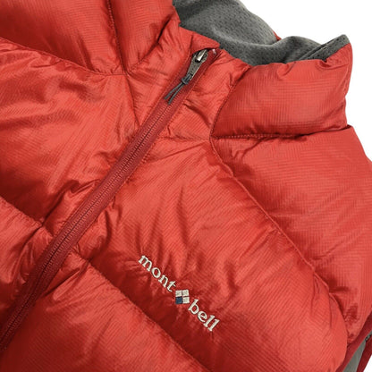 Montbell Superior Down Gilet, Size Large | O/S, Red