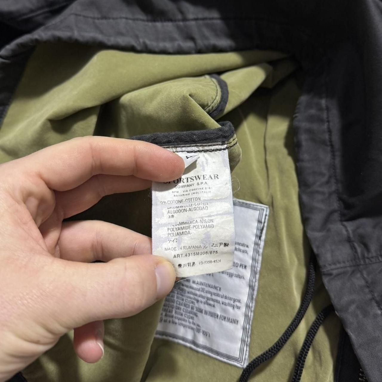 Stone Island Raso Flaccato Riot Mask Jacket