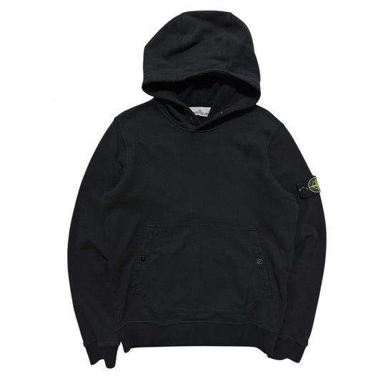 Stone Island Black Pullover Hoodie