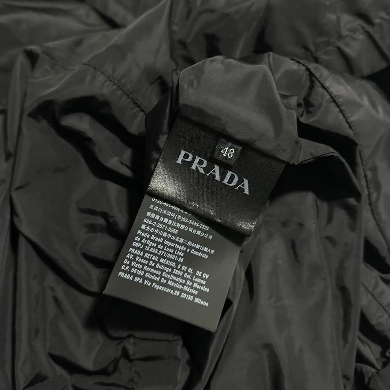 Prada Black Nylon Full Zip Jacket