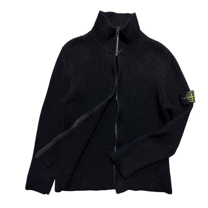 Stone Island Heavy Knit Zip Up