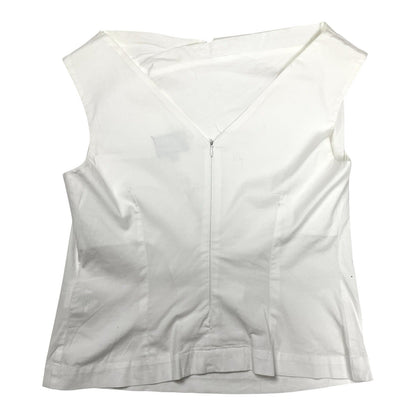 Vivienne Westwood Anglomania Vest, Size UK 12 | O/S, White