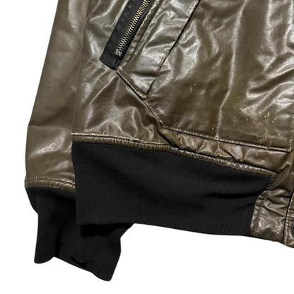 Stone Island Waxed Ice Jacket | XXL, Olive Green