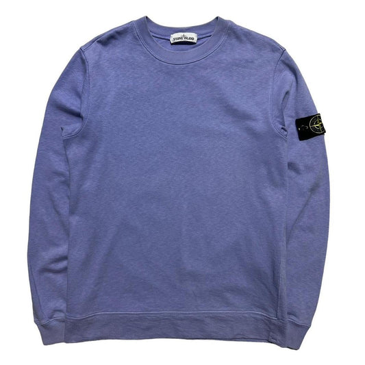 Stone Island Blue Pullover Crewneck - Known Source