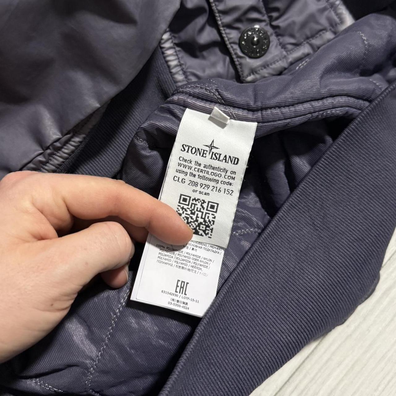 Stone Island Mussola Gommata Jacket | XXL, Navy – Known Source