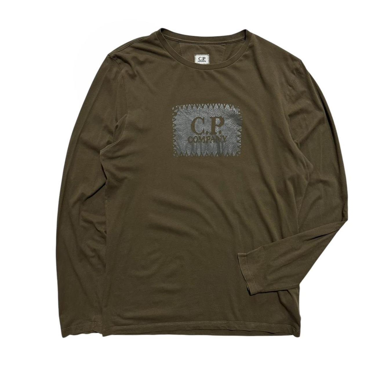 CP Company Long Sleeve Khaki Top