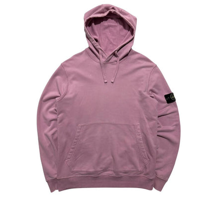 Stone Island Pink Pullover Hoodie
