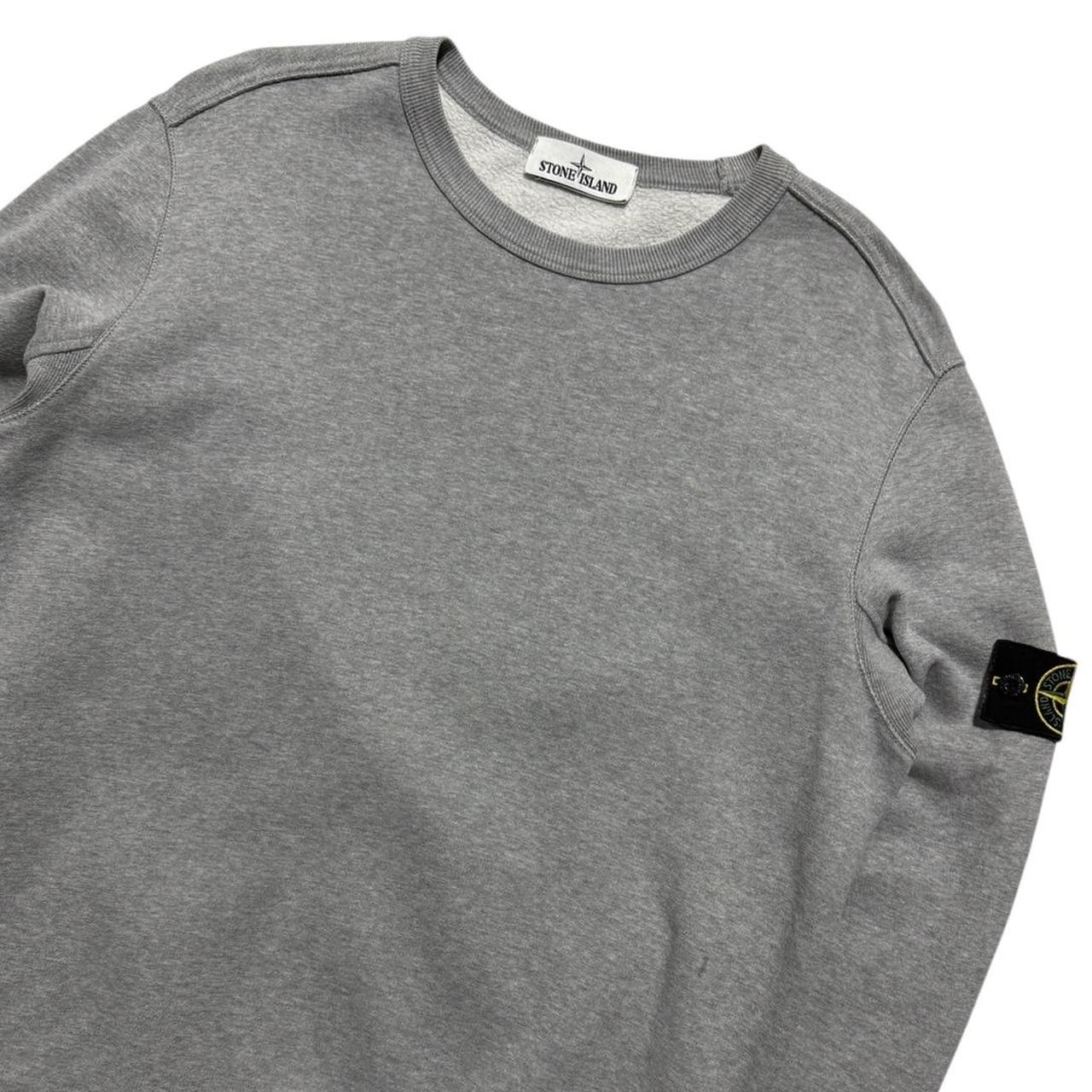 Stone Island Grey Pullover Crewneck