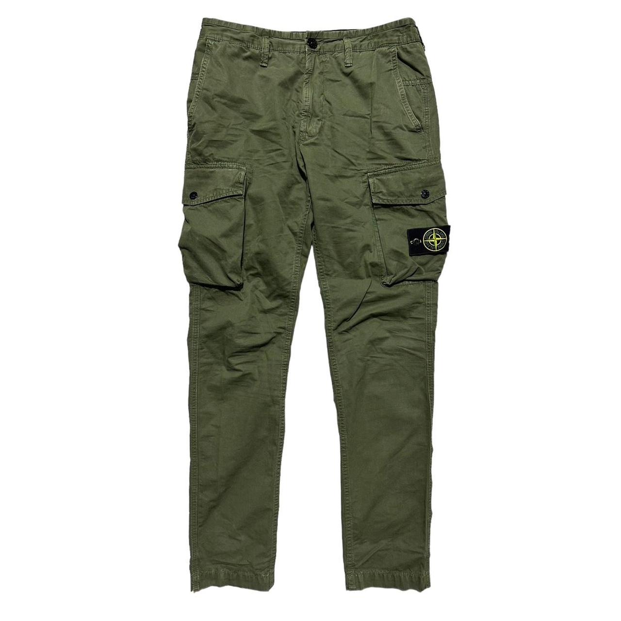 Stone Island Green Cargos | Default Title, Green