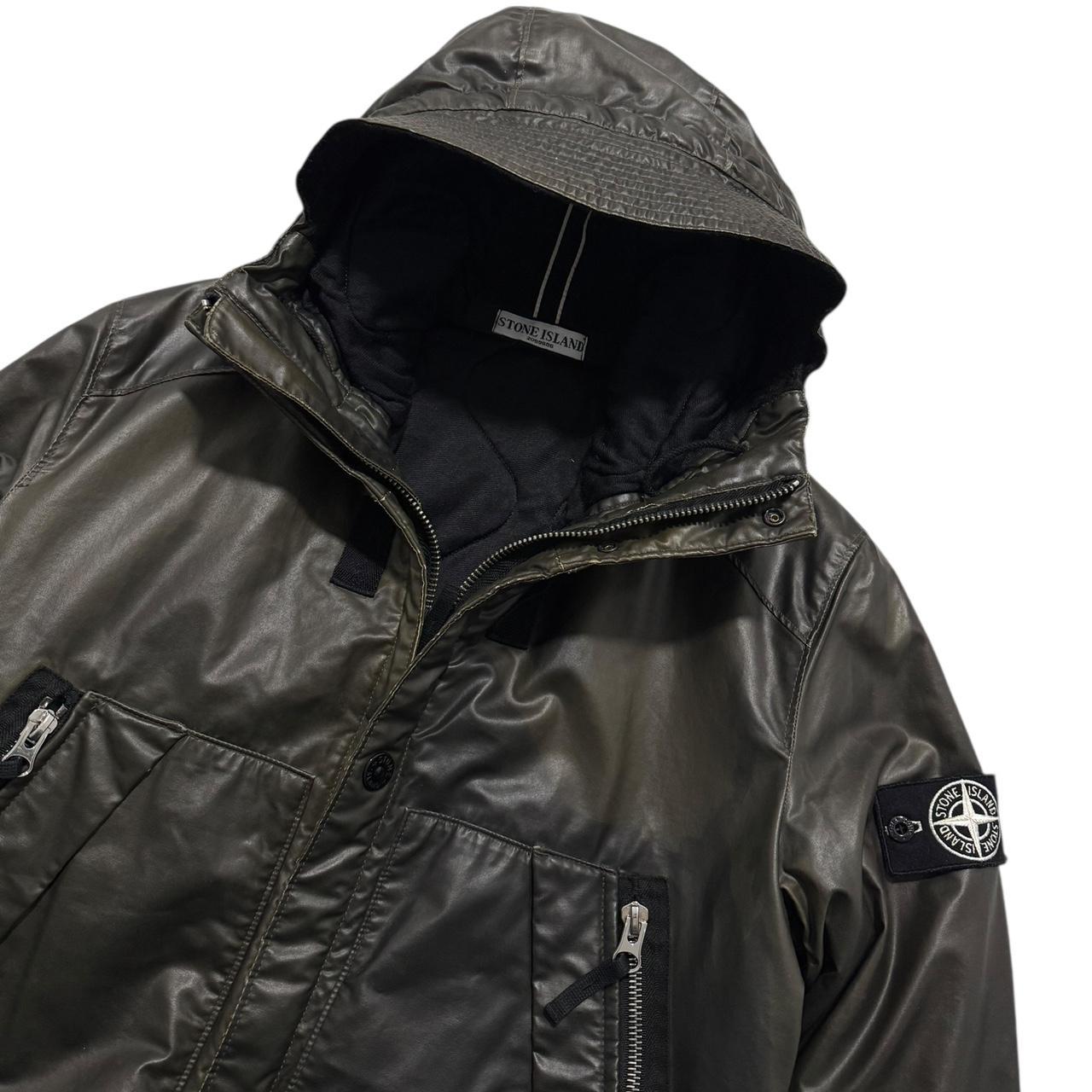 Stone Island Waxed Ice Jacket