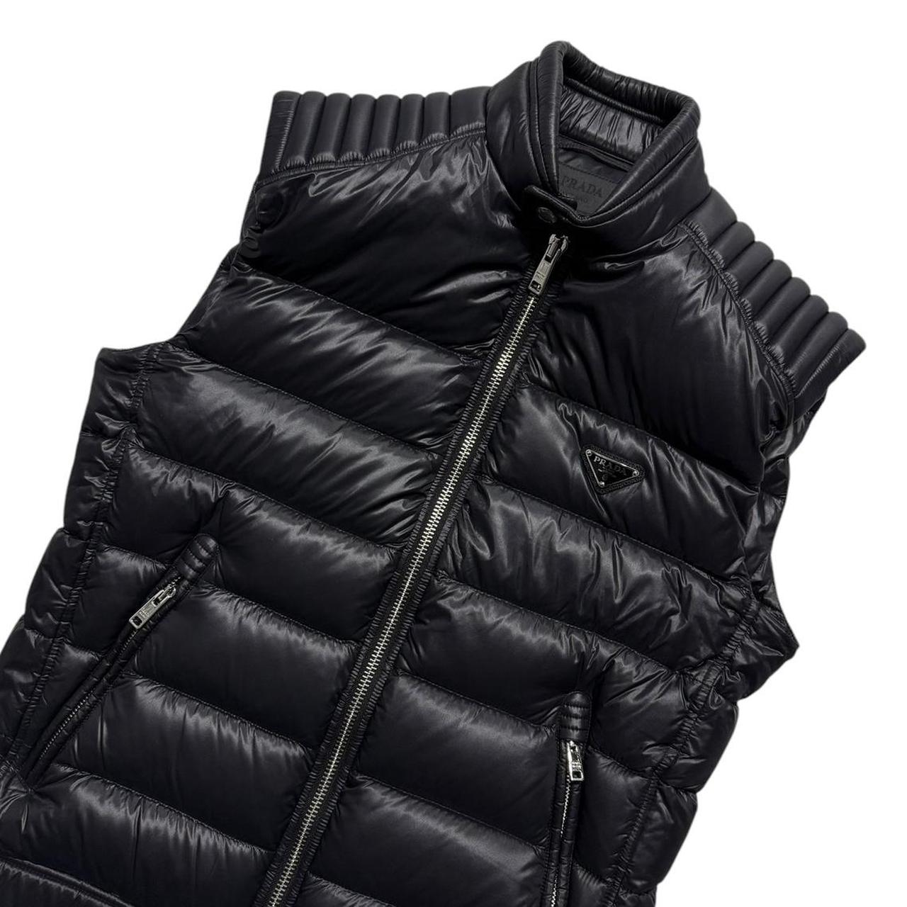 Prada Biker Down Gilet