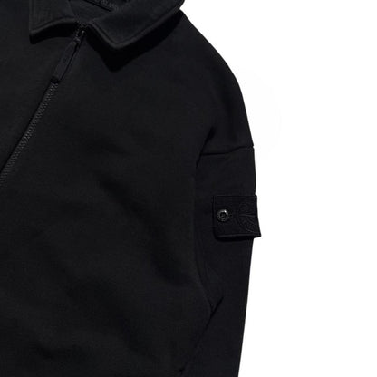 Stone Island Ghost Full Zip Heavy Cotton Jacket | Default Title, Black