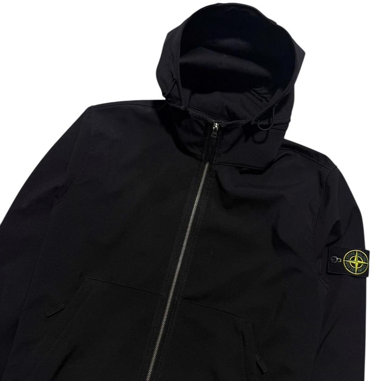 Stone Island Light Soft Shell Jacket | Medium, Black