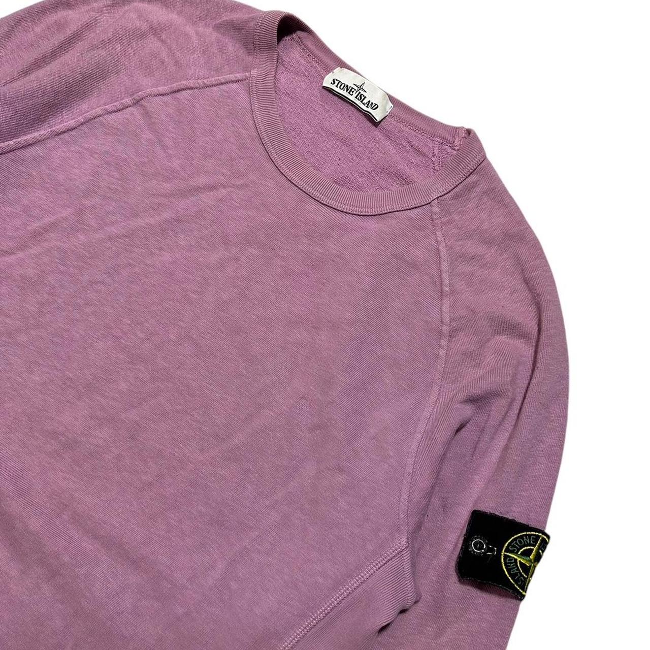 Stone Island Pink Crewneck