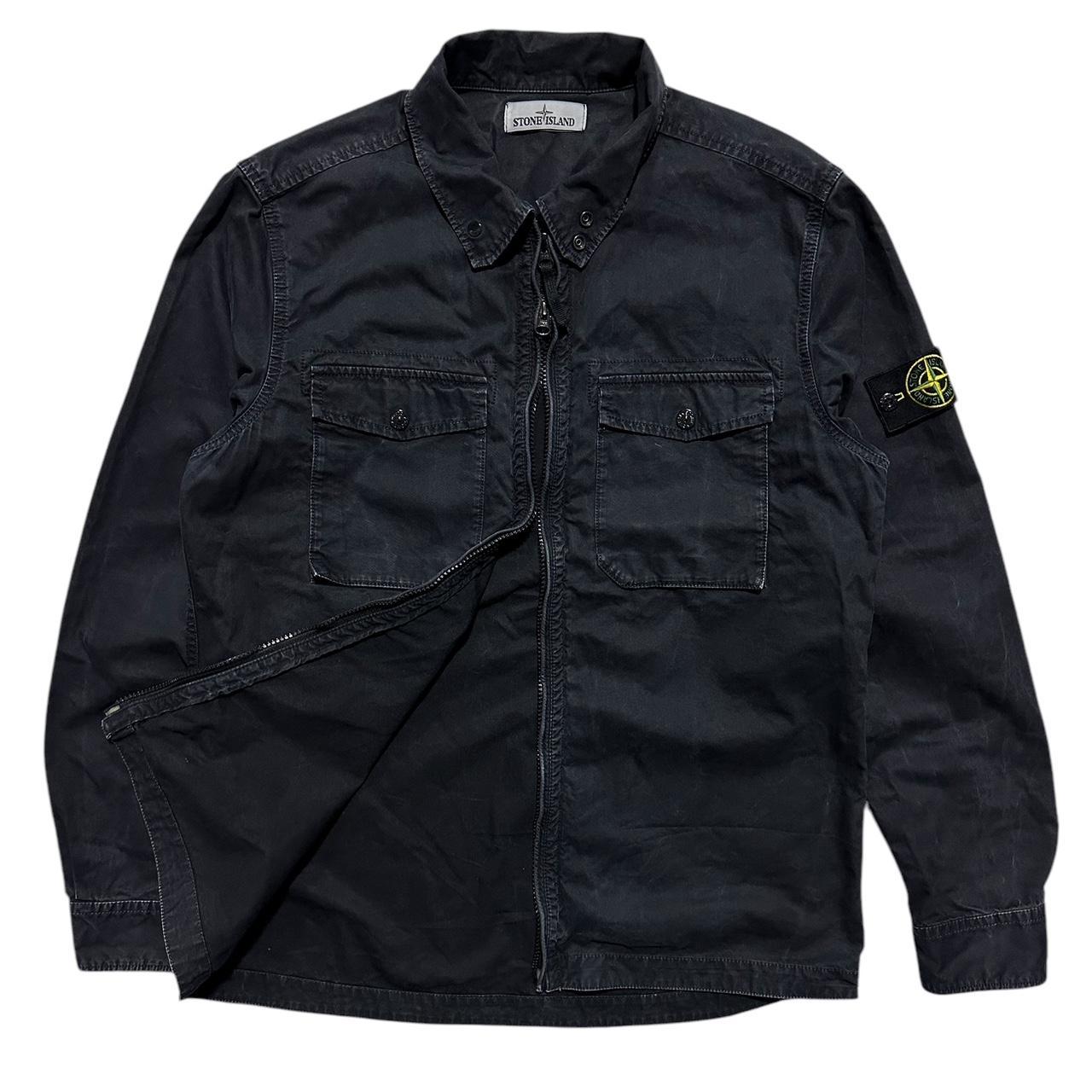 Stone Island Navy Overshirt