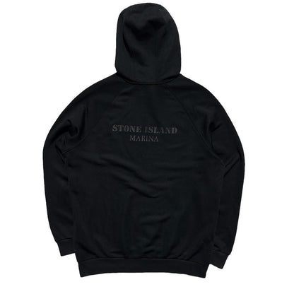 Stone Island Marina Black Pullover Hoodie - Known Source