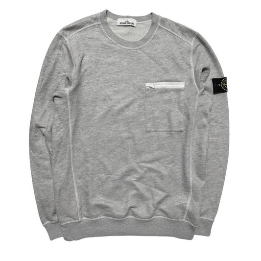 Stone Island Grey Pullover Crewneck - Known Source