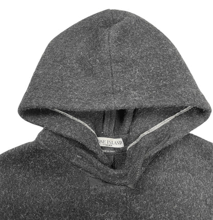 Vintage Stone Island Wool Jacket, Size Large | O/S, Grey