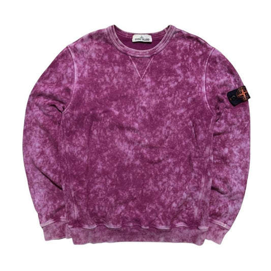 Stone Island Off-Dye Pullover Crewneck
