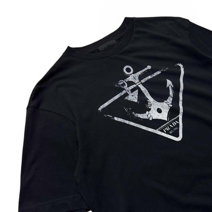 Prada Anchor Black T-Shirt