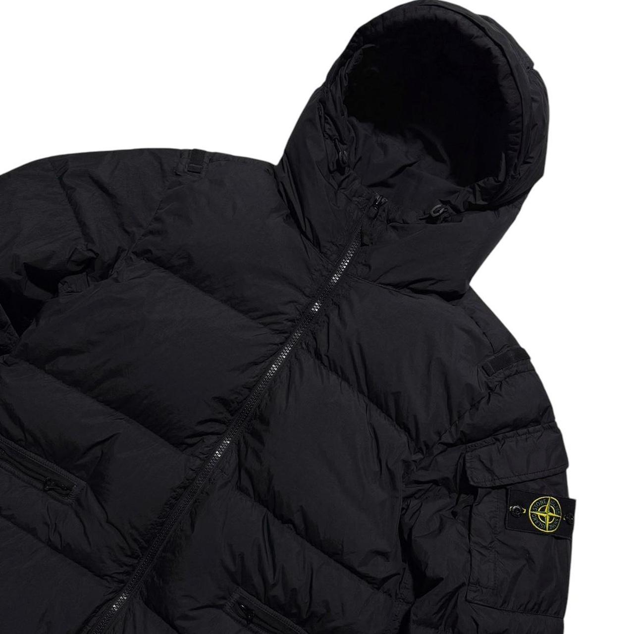 Stone Island Garment Dyed Crinkle Reps Down Jacket