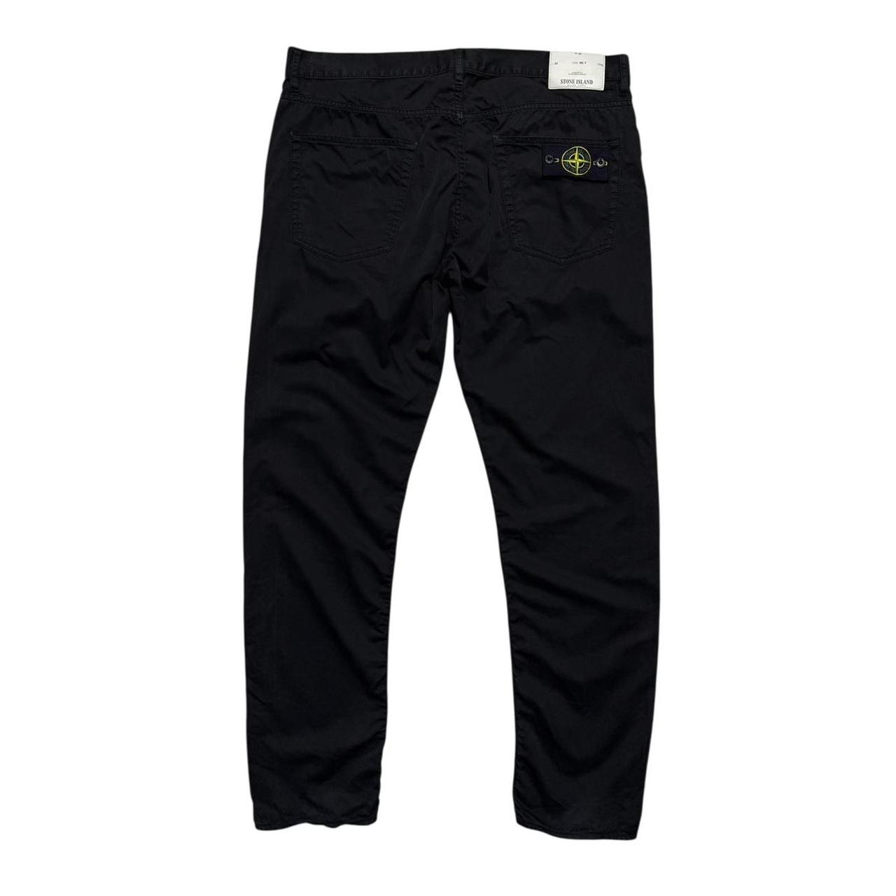 Stone Island Black Trousers | W36, Black
