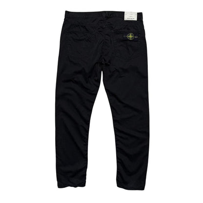 Stone Island Black Trousers | W36, Black