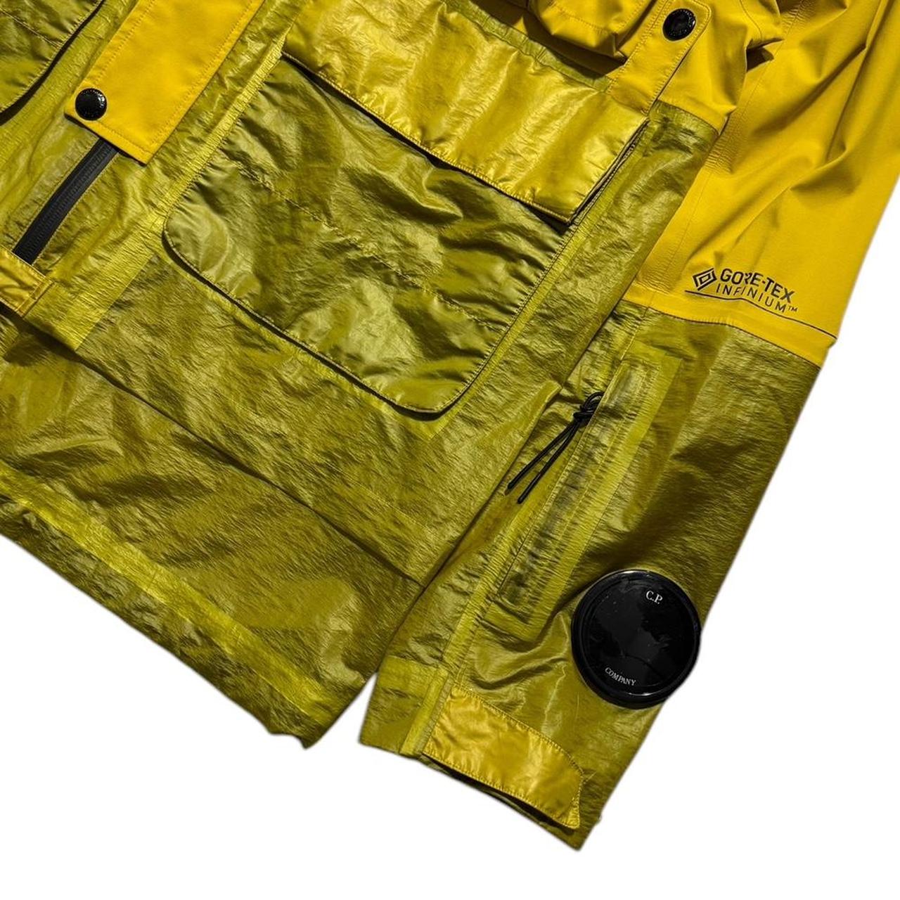CP Company Infinium Gore-Tex Goggle Jacket | Large, Yellow
