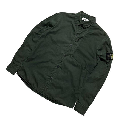 Stone Island Khaki Overshirt