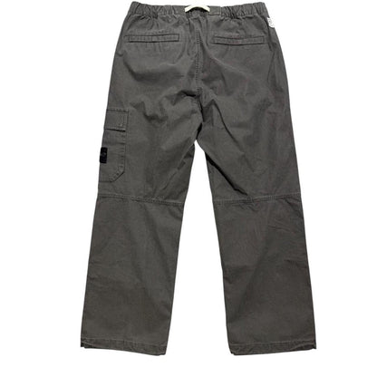 Stone Island Recycled Panama Bottoms | 36, Charcoal