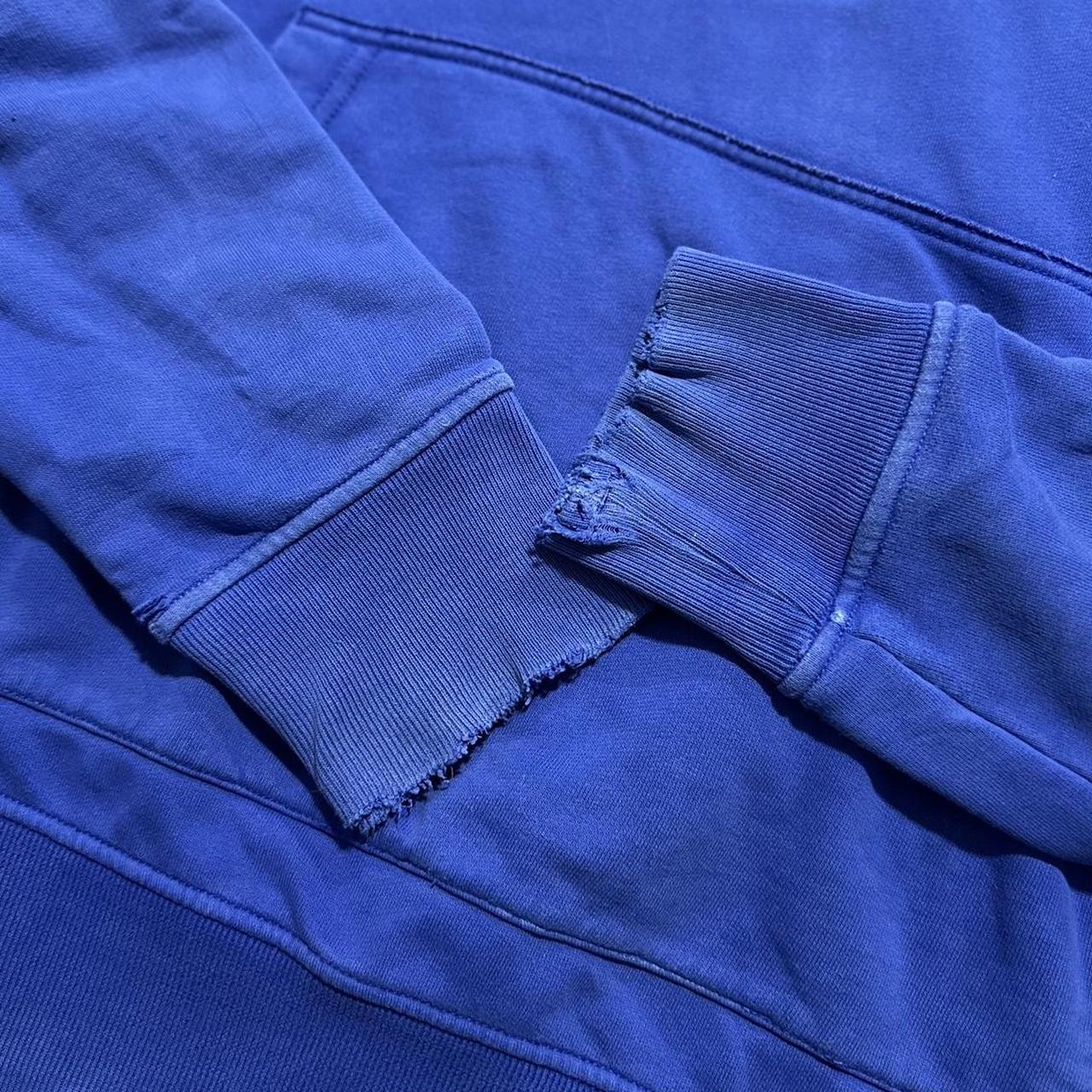 Stone Island Pullover Blue Hoodie