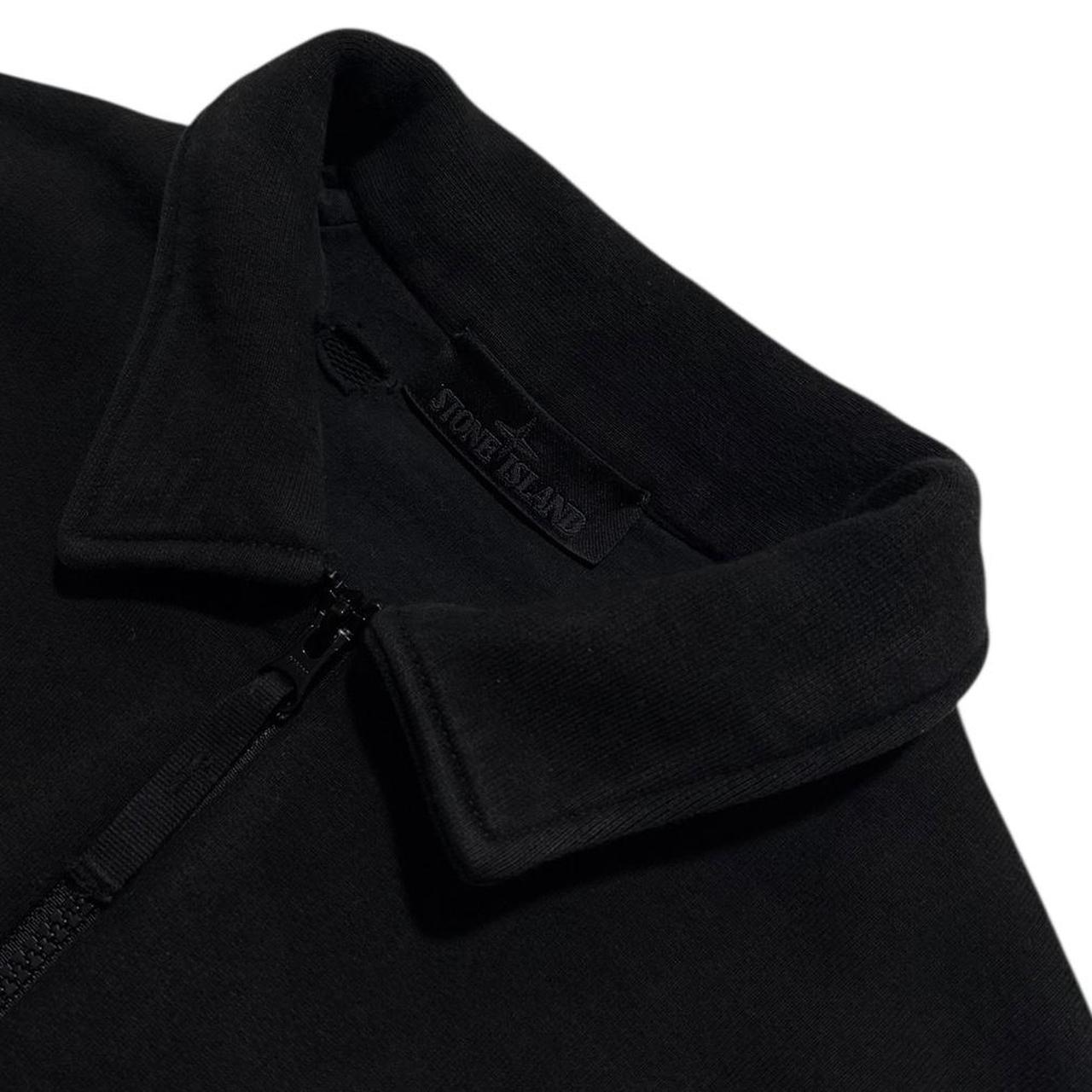 Stone Island Ghost Full Zip Heavy Cotton Jacket | Default Title, Black