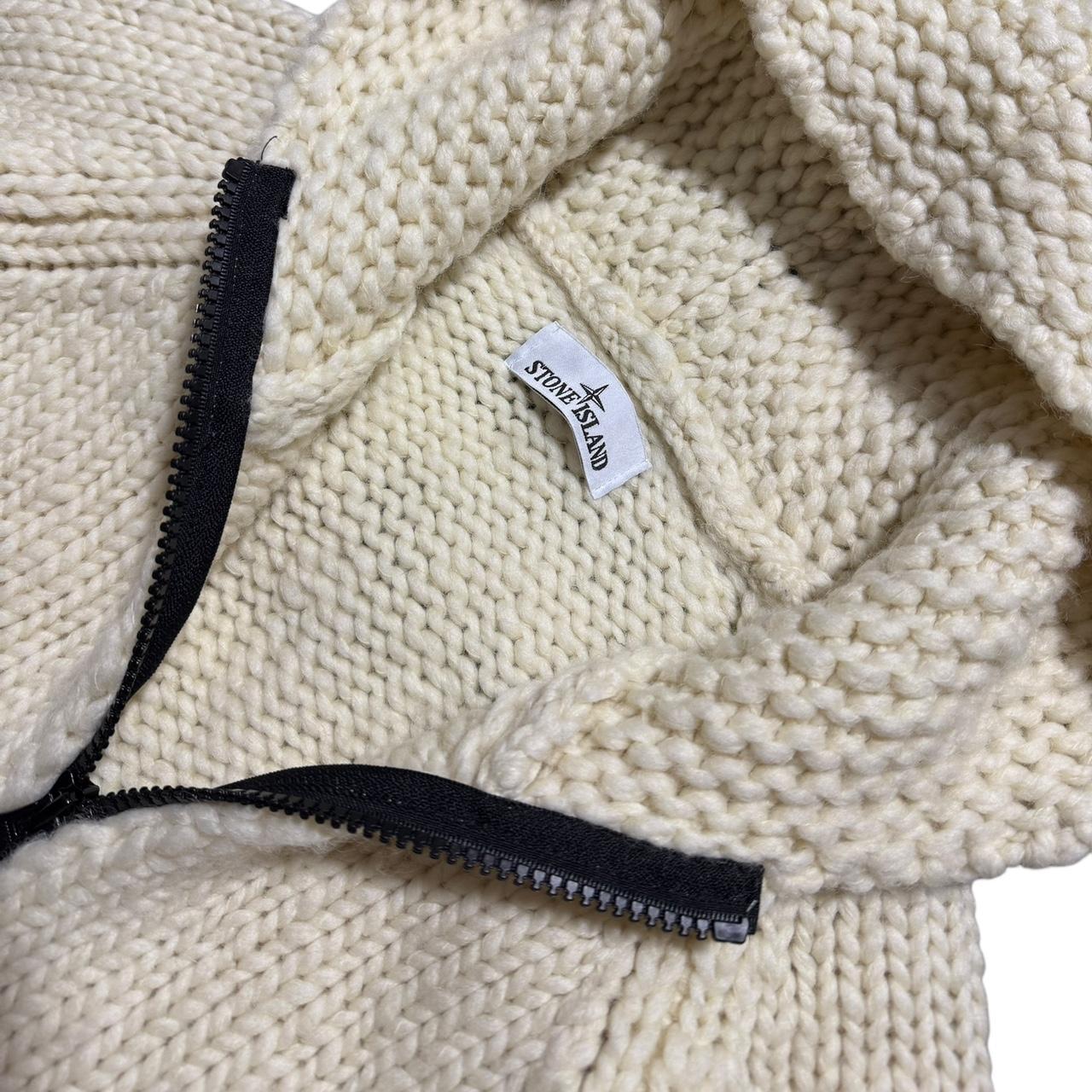 Stone Island Heavy Knit Zip Up