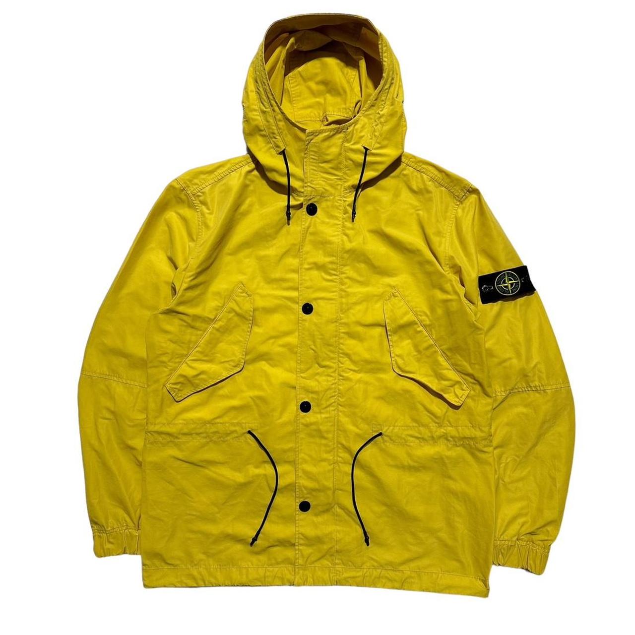 Stone Island Yellow Micro Reps Jacket