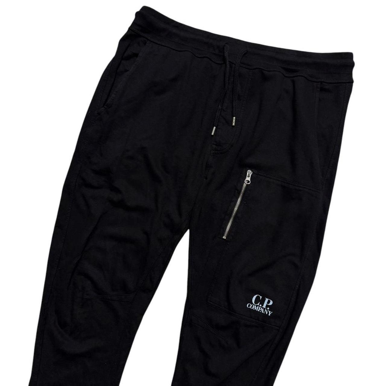 CP Company Black Cotton Sweatpants